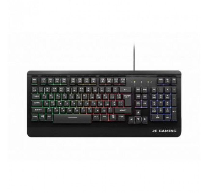 Клавіатура 2E KG320 LED USB Black Ukr (2E-KG320UB)
