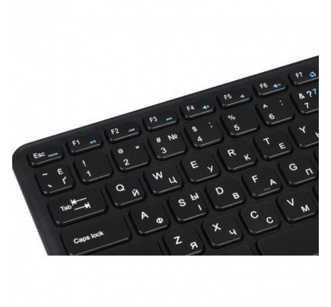 Клавіатура 2E KT100 Touch Wireless Black (2E-KT100WB)