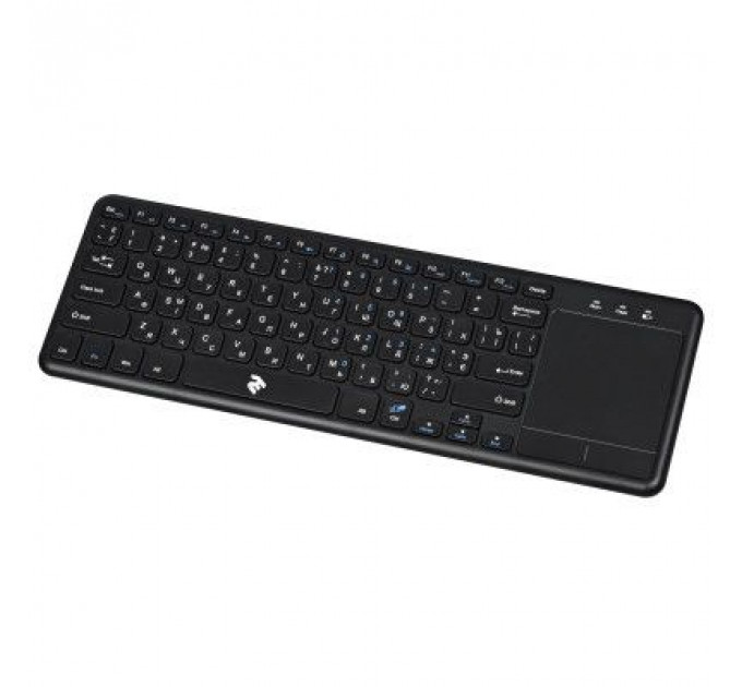 Клавіатура 2E KT100 Touch Wireless Black (2E-KT100WB)