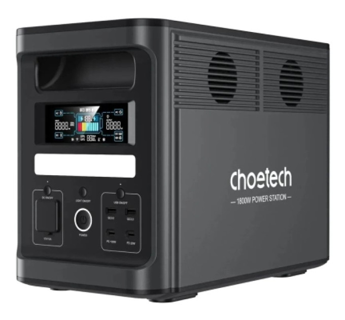 Choetech Зарядна станція Choetech 1800W 1536Wh (BS065-BQB)