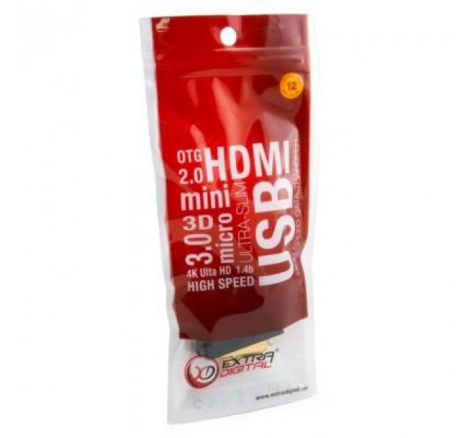 Перехідник DVI-D Dual Link (Female) - HDMI (Male) Extradigital (KBH1686)