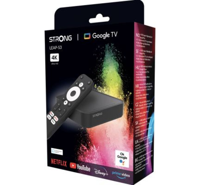 Strong Медіаплеєр Strong LEAP-S3 Android TV BOX (LEAP-S3)