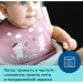 Canpol babies Слинявчик Canpol babies Bonjour Paris силіконовий з кишенькою синій (74/027_blu)