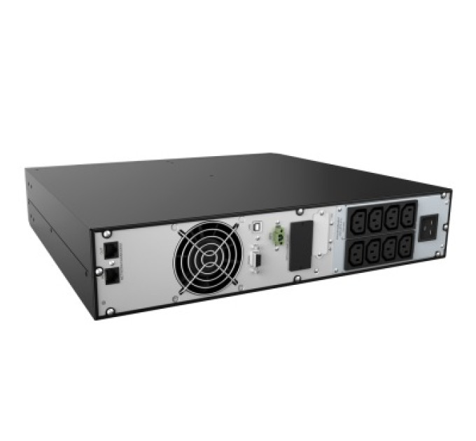 nJoy ИБП NJOY Balder 2000 (UPCMCOP120HBAAZ01B), Online, 8 x IEC, USB, LCD, металл