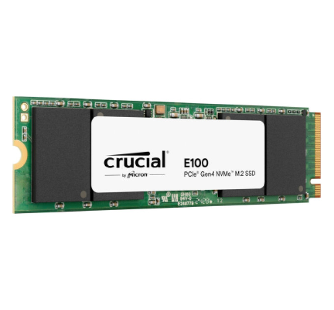 Crucial Накопичувач SSD M.2 2280 480GB E100 Micron (CT480E100SSD8)
