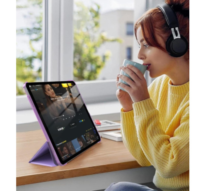 BeCover Чохол до планшета BeCover Tri Fold Hard Apple iPad 10.9" (2022/2024)/iPad (А16) 2025 11" Purple (713321)