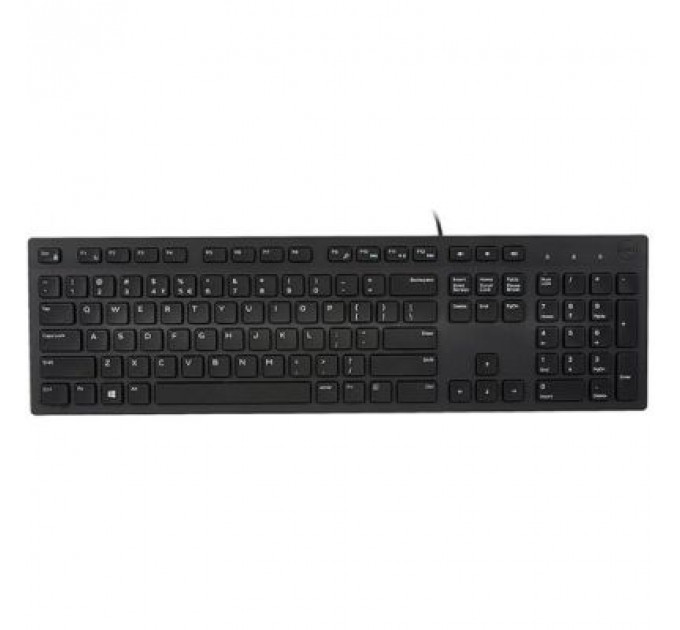 Клавіатура Dell KB216 Multimedia Black (580-AHHE)