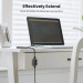 Ugreen Зрощувач RJ-45 NW114 Ethernet Cable Extender Adapter Black UGREEN (20390)