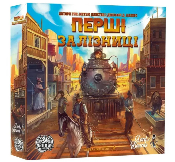 Lord of Boards Настільна гра Lord of Boards Перші Залізниці (LOB2318UA)