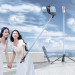 RTAKO Монопод для селфі RTAKO трипод ZP220 Pro Ultra-Wide Angle Selfie Stick Black (6942063213376)