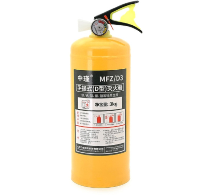Voltronic Вогнегасник Voltronic класса D 3кг (MFZ/D3-B)