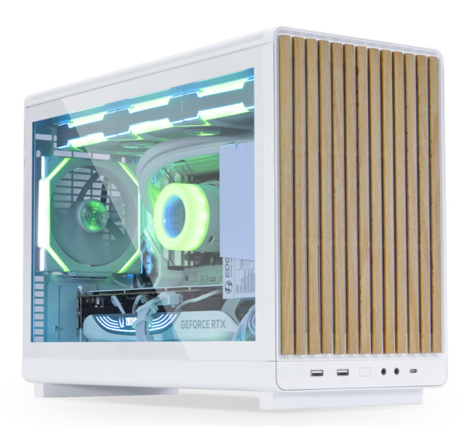 Lian Li Корпус для комп'ютера MATX W/O PSU WHITE G99.A3W-WDG.00 LIAN LI
