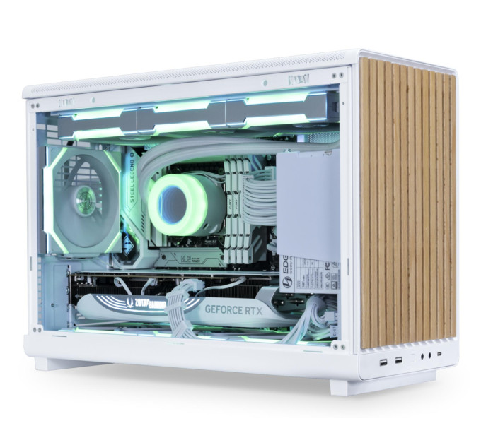 Lian Li Корпус для комп'ютера MATX W/O PSU WHITE G99.A3W-WDG.00 LIAN LI