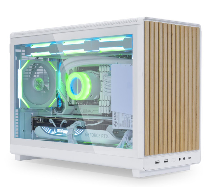Lian Li Корпус для комп'ютера MATX W/O PSU WHITE G99.A3W-WDG.00 LIAN LI