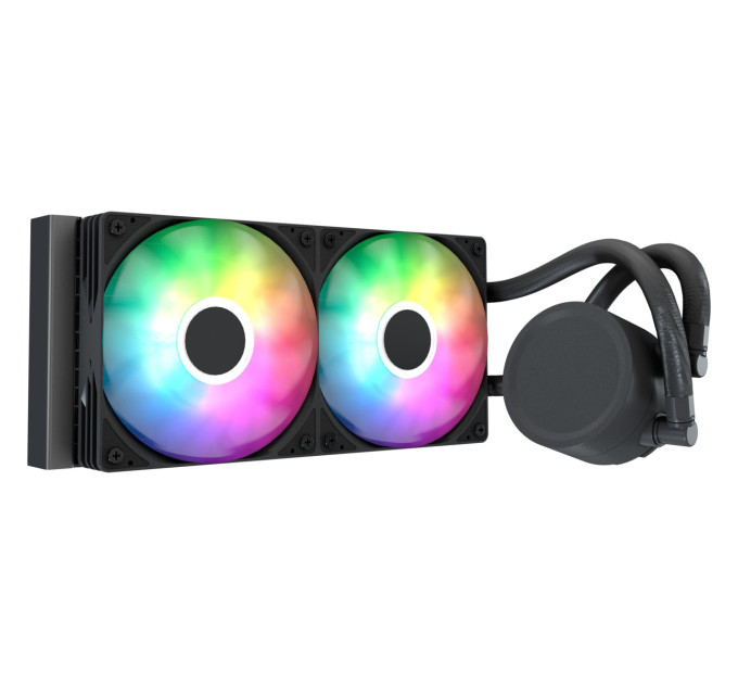 Система водяного охолодження AeroCool Abyss L240R Digi Black (ACLA-AD24117.11)