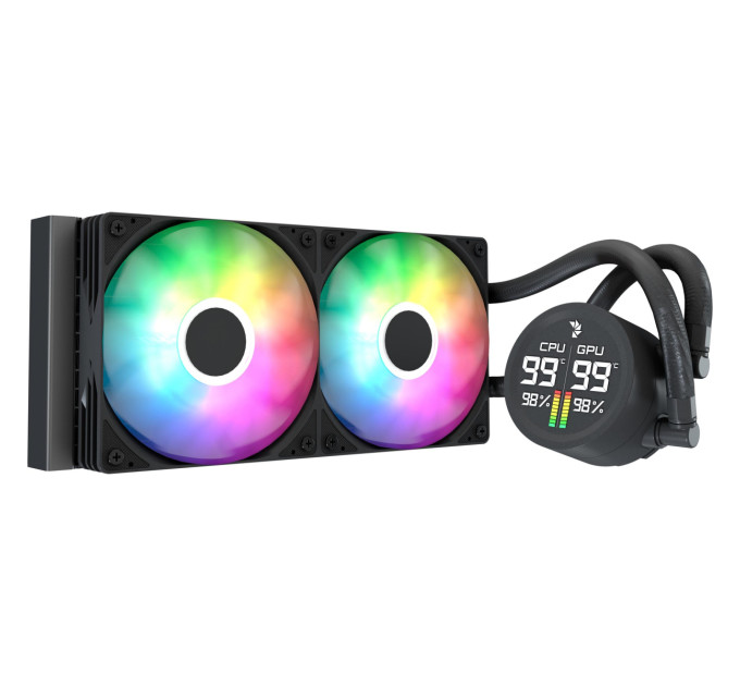 Система водяного охолодження AeroCool Abyss L240R Digi Black (ACLA-AD24117.11)
