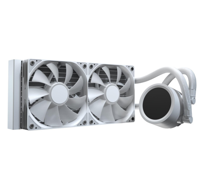 AeroCool Система водяного охолодження AeroCool Abyss L240R Digi White (ACLA-AD24117.21)