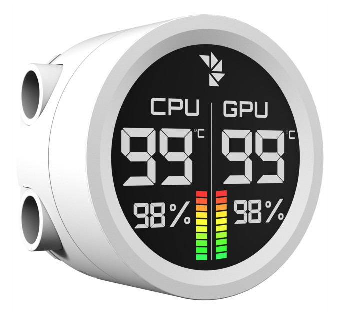 AeroCool Система водяного охолодження AeroCool Abyss L240R Digi White (ACLA-AD24117.21)