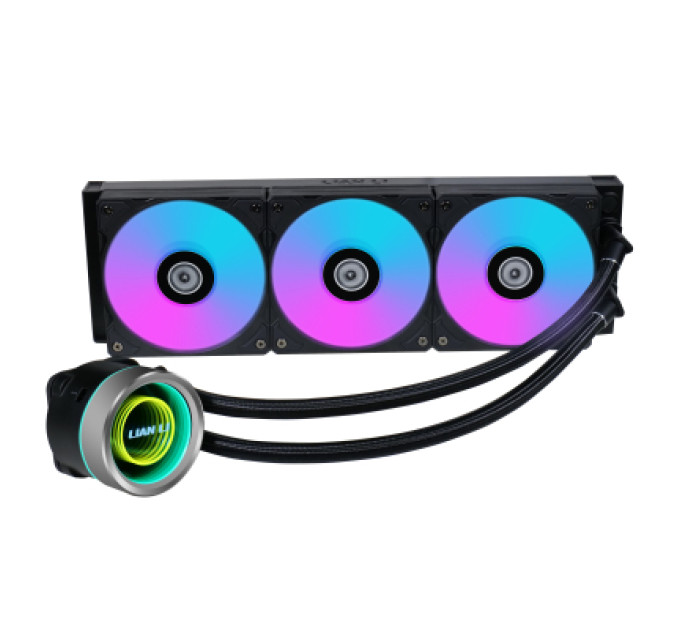 Lian Li Система рідинного охолодження Lian Li Galahad II Trinity 360 Black (G89.GA2T36B.00)