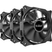 Корпусний вентилятор PCCOOLER DN 120 BK 3in1, чорний