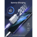 Choetech Зарядний пристрій Choetech GaN USB-C 20W QC3.0/PD/PPS (PD5010-EU-WH)