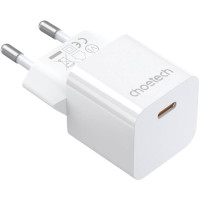 Мережевий зарядний пристрій Choetech PD5010-EU-WH, USB-С