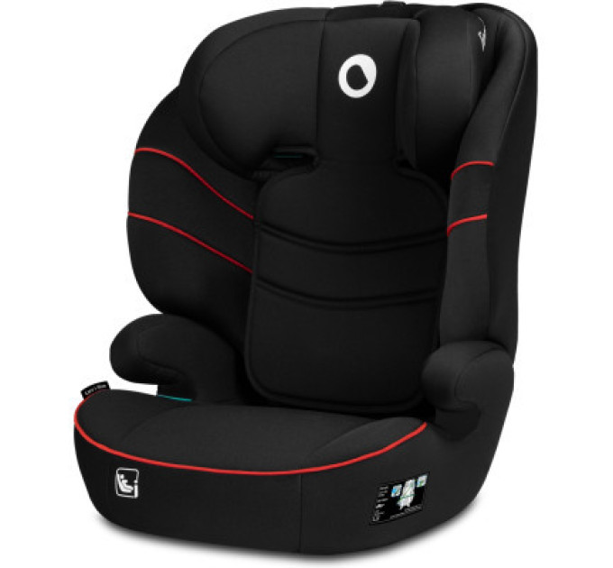 Lionelo Автокрісло Lionelo Lars I-Size Sporty 15-36 кг Black Red (LO-LARS I-SIZE SPORTY BLACK RED)