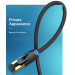 Vention Патч-корд Vention CAT 8 SFTP Ethernet, 0.5 m, Black (IKABD)