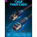 Vention Патч-корд Vention CAT 8 SFTP Ethernet, 1 m, Black (IKABF)