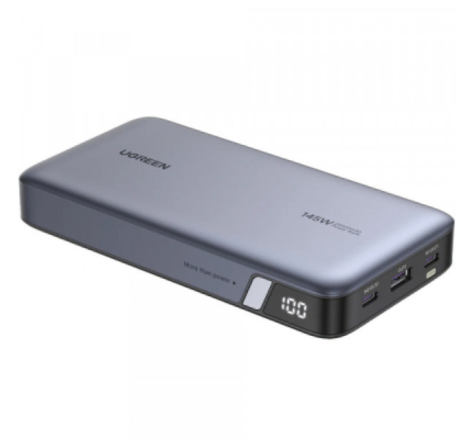 Ugreen Батарея універсальна Ugreen 25000mAh 145W PD/3.0, QC/3.0, наскр. живл. 65Вт (PB205) (90597A)