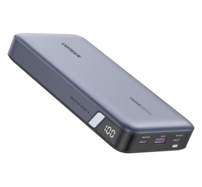 Ugreen Батарея універсальна Ugreen 25000mAh 145W PD/3.0, QC/3.0, наскр. живл. 65Вт (PB205) (90597A)