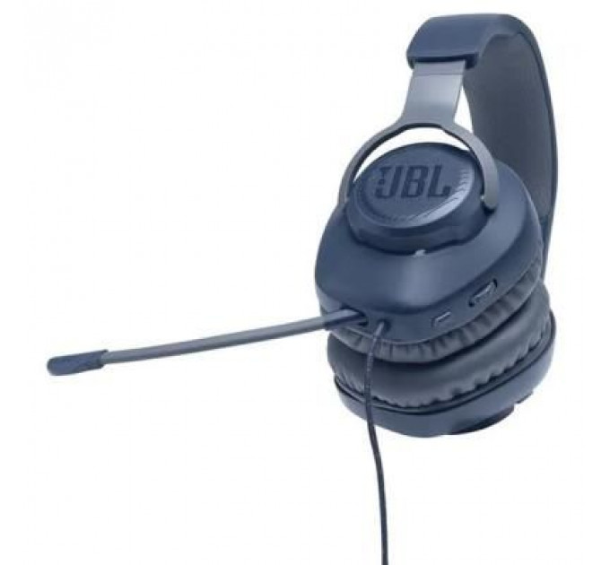 Навушники JBL Quantum 100 Blue (JBLQUANTUM100BLU)