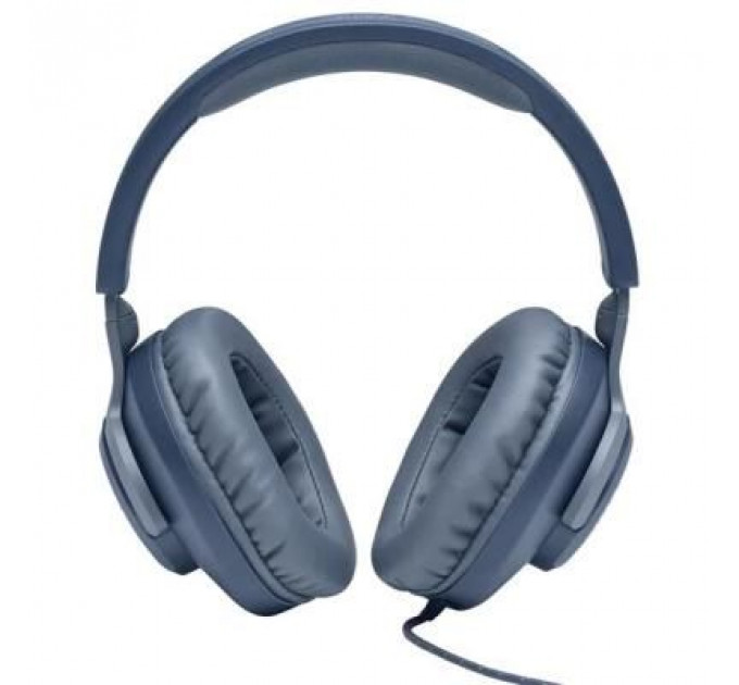 Навушники JBL Quantum 100 Blue (JBLQUANTUM100BLU)