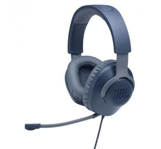 Навушники JBL Quantum 100 Blue (JBLQUANTUM100BLU)