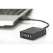 Digitus Перехідник USB 3.0 AM to VGA F 0.15m Full HD Digitus (DA-70840)