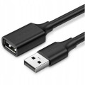 Ugreen Дата кабель USB 2.0 AM/AF 0.5m US103 black Ugreen (10313)