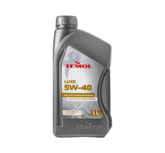 TEMOL Моторна олива TEMOL Luxe 5W40 1л (TEMOL 62882)