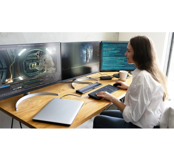 J5create Док-станція J5create USB-C 12-в-1 (JCD554-N)