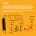 Choetech Зарядна станція Choetech BS061-BQB 1200W 1024Wh (BS061-BQB)