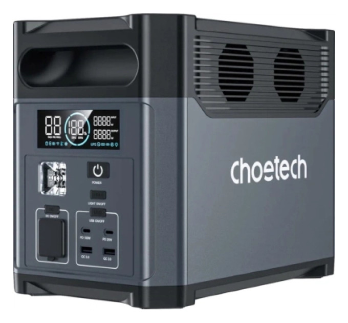 Choetech Зарядна станція Choetech BS061-BQB 1200W 1024Wh (BS061-BQB)