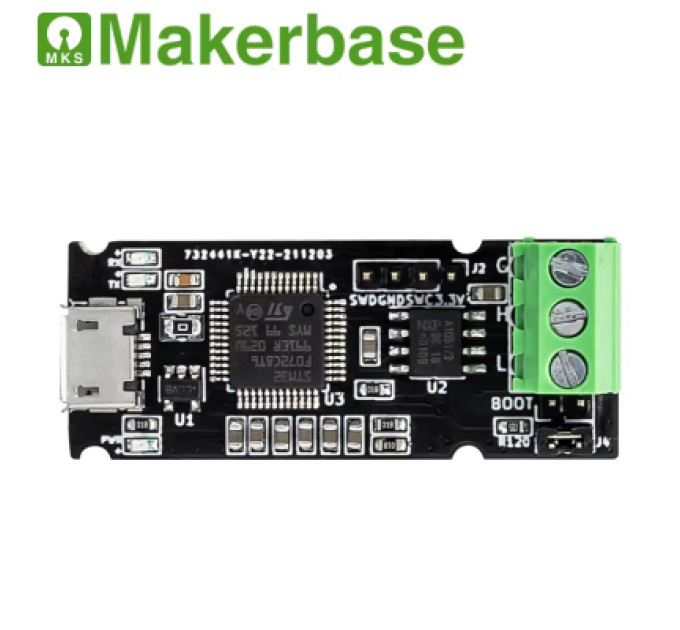Makerbase Адаптер Makerbase CANable USB to CAN canbus debugger analyzer adapter Isolated (MKS CANable)