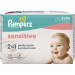 Pampers Дитячі вологі серветки Pampers Sensitive 3 x 80 шт (240 шт) (8006530134521)