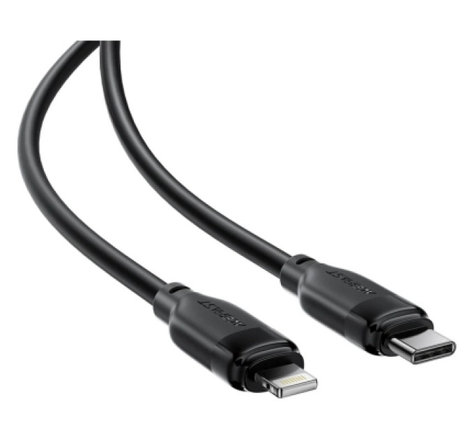 Acefast Дата кабель USB 2.0 AM to Lightning 2.0m 30W TPU black Acefast (6974316286288)