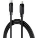 Acefast Дата кабель USB 2.0 AM to Lightning 2.0m 30W TPU black Acefast (6974316286288)