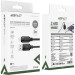 Acefast Дата кабель USB 2.0 AM to Lightning 2.0m 2.4A TPE black Acefast (6974316286271)
