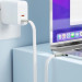 Acefast Дата кабель USB-C to USB-C 1.2m 60W 3A nylon white Acefast (6974316286257)