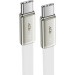 Acefast Дата кабель USB-C to USB-C 1.2m 60W 3A nylon white Acefast (6974316286257)
