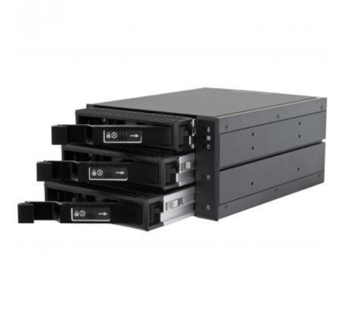 Бекплейн Chieftec 2x5.25"/3x3.5" Hot-Swap Aluminium (CBP-2131SAS)