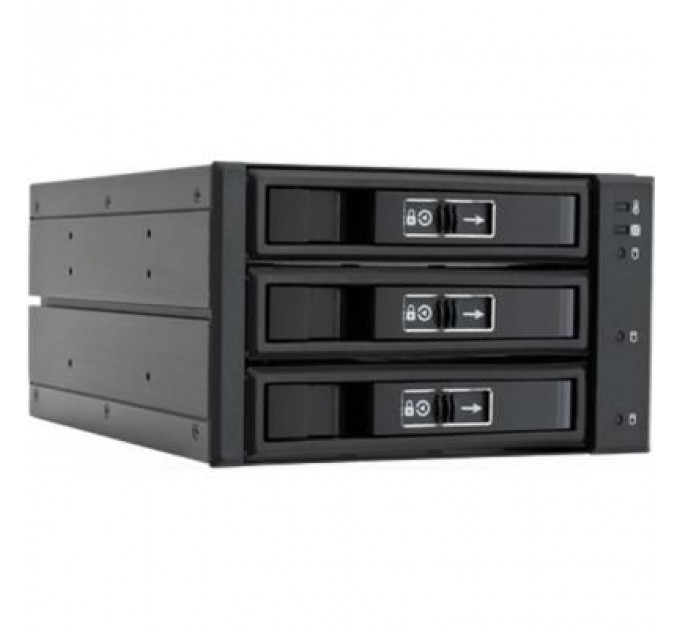 Бекплейн Chieftec 2x5.25"/3x3.5" Hot-Swap Aluminium (CBP-2131SAS)