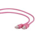 Cablexpert Патч-корд 0.5м, UTP, cat.5e, CCA, pink Cablexpert (PP12-0.5M/RO)